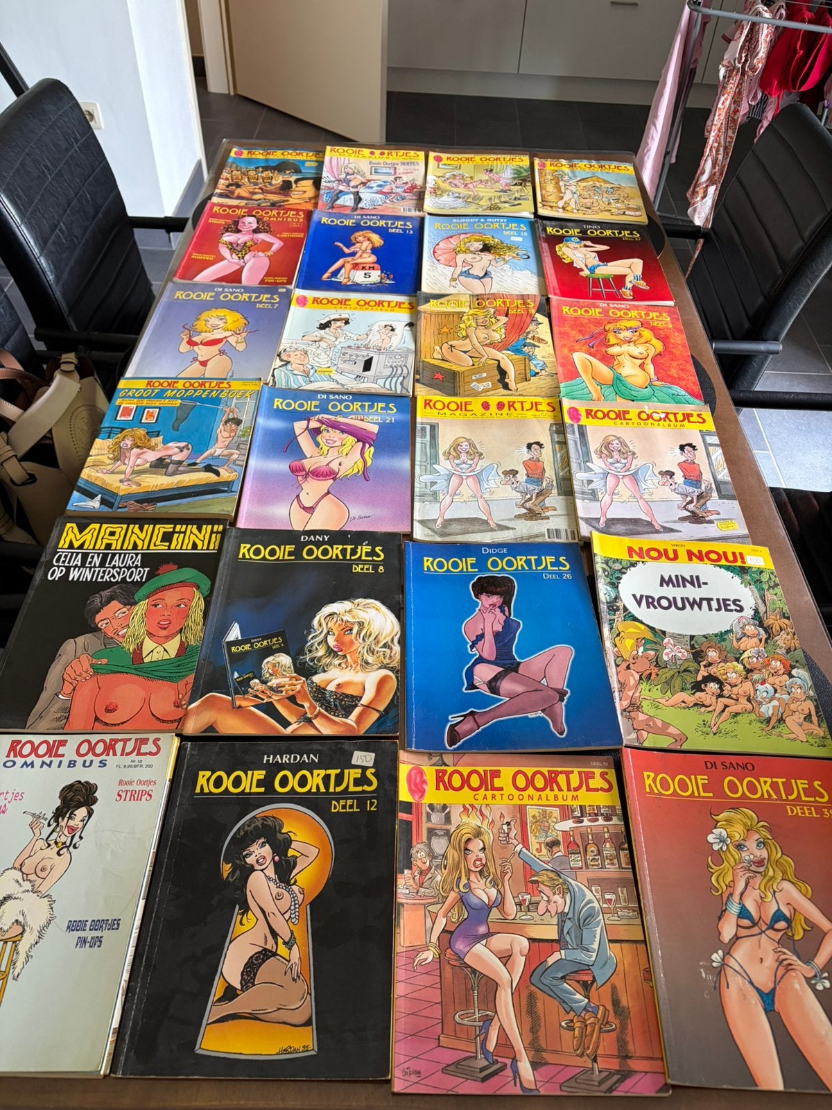 Stripboeken Rooie oortjes, Plusieurs BD, Enlèvement, Utilisé