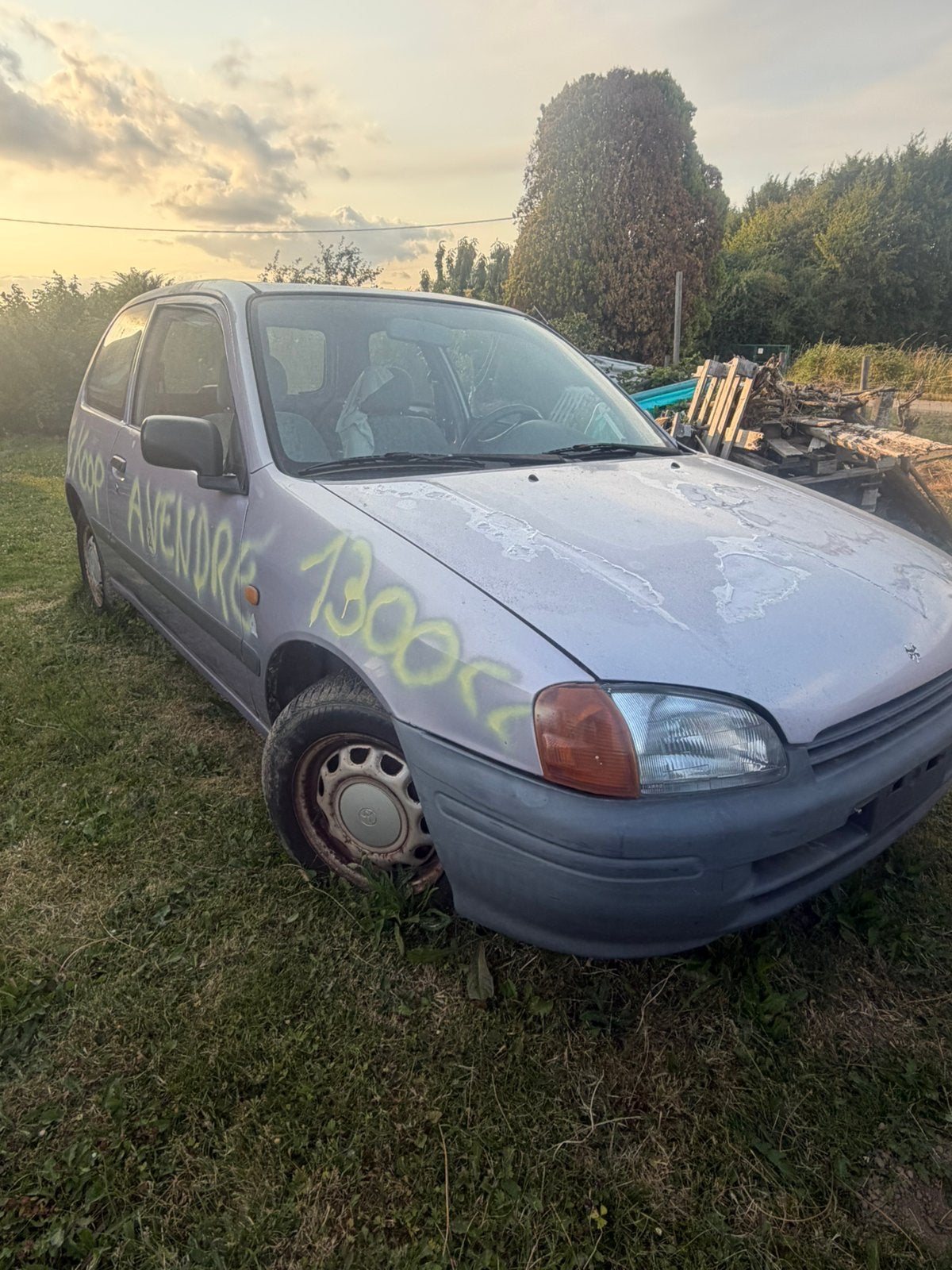 Toyota starlet, Ophalen, Toyota