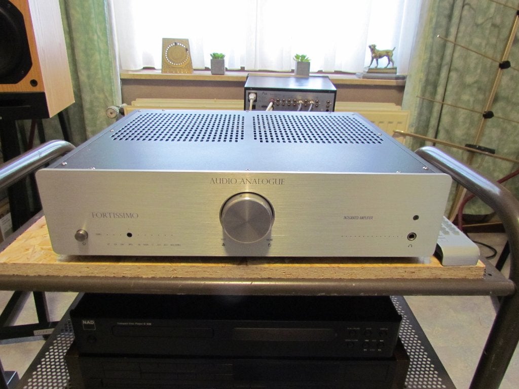 AUDIO ANALOOG fortissimo integreerbaar, Audio, Tv en Foto, Versterkers en Ontvangers, Ophalen, Zo goed als nieuw, Stereo, 60 tot 120 watt