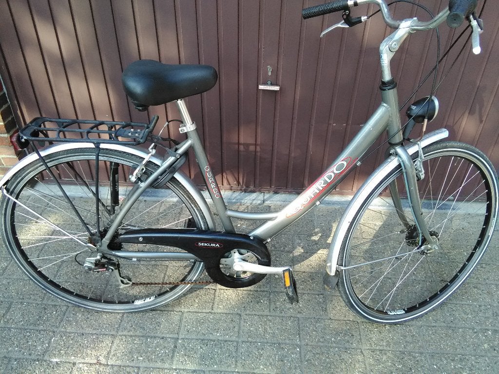 DAMESFIETS, Fietsen en Brommers, Ophalen, Gebruikt, Velgrem, Versnellingen