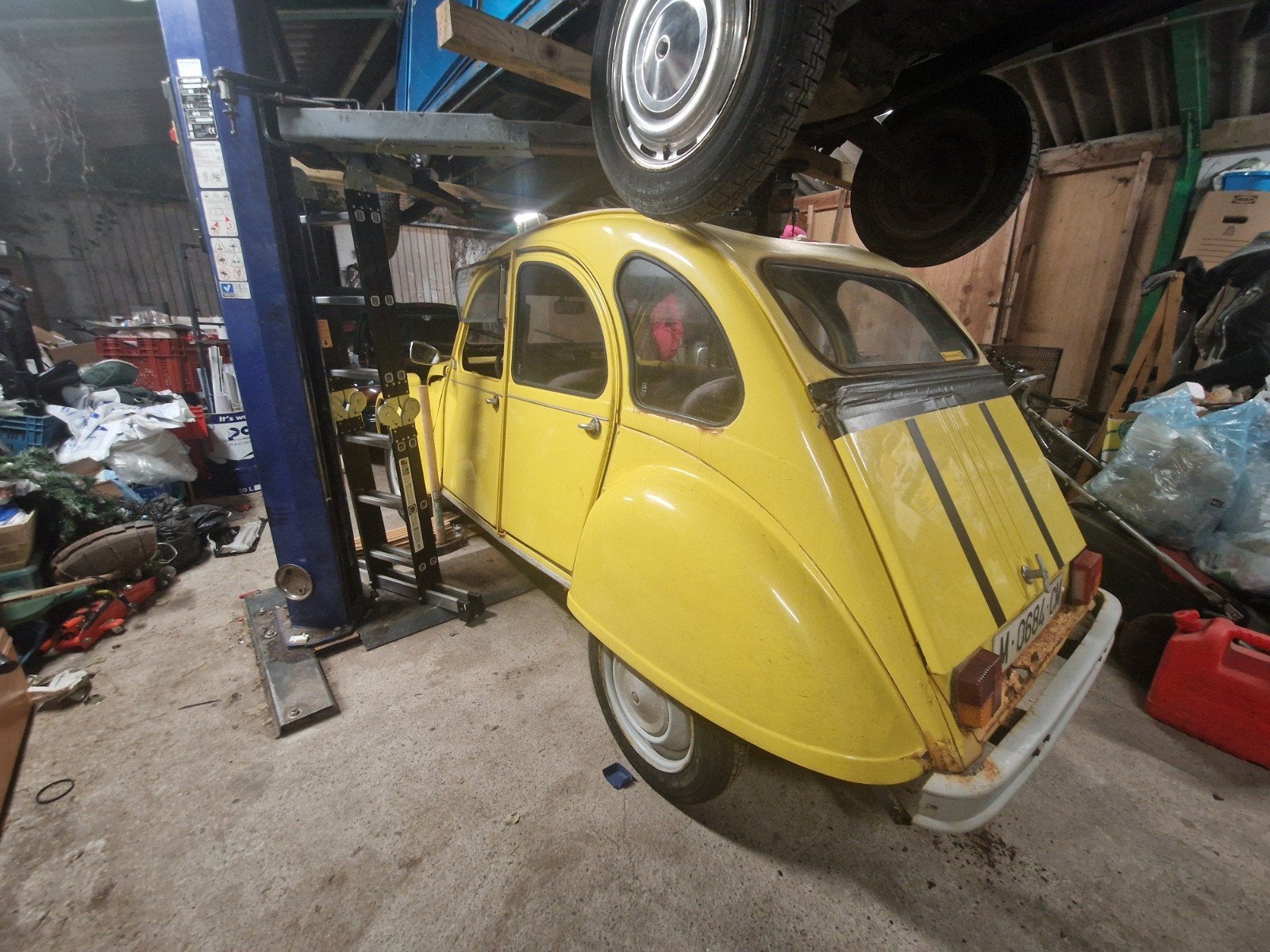 2cv 1987, Auto's, Voorwielaandrijving, 4 zetels, Zwart, Handgeschakeld