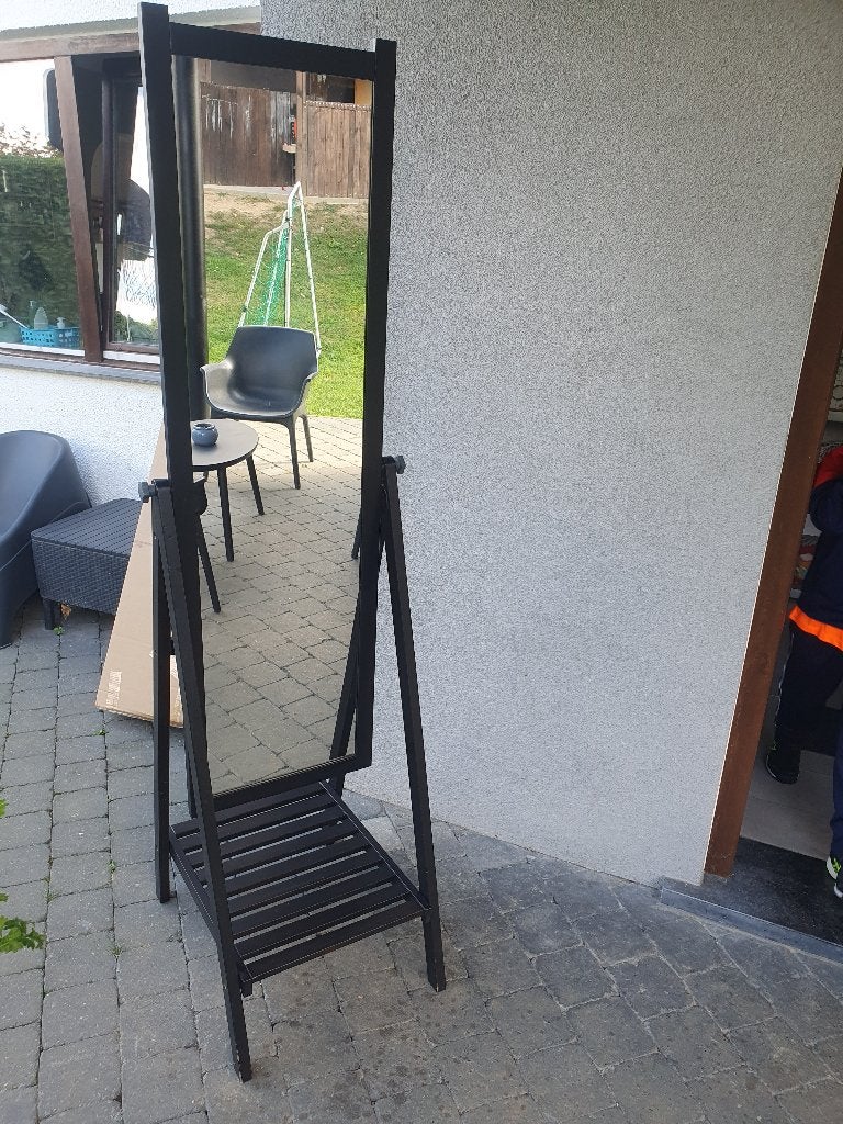 Miroir ikea sur pied, Maison & Meubles, Enlèvement, Comme neuf