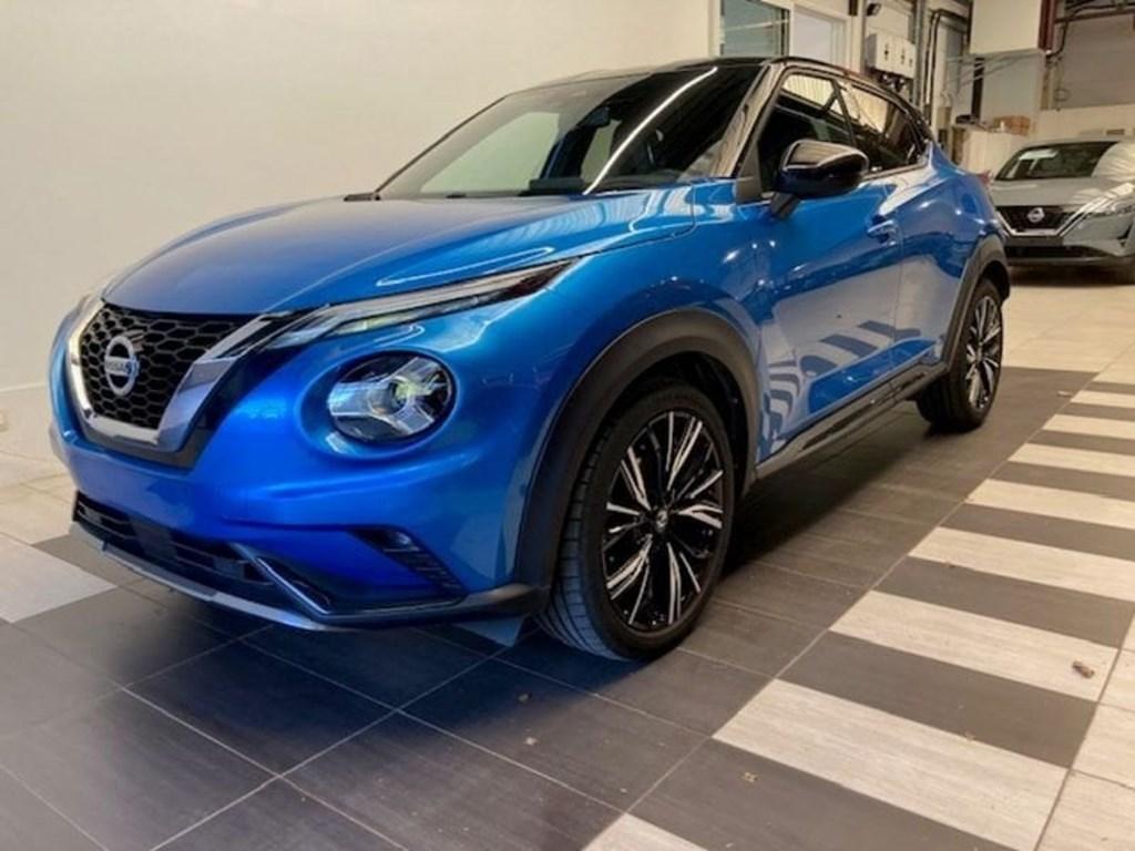 Nissan Juke DIG-T N-Design, Auto's, Parkeersensor, Blauw, 5 deurs, https://public.car-pass.be/vhr/25c0c4b7-a02a-4bb6-910b-6ed65de4474a