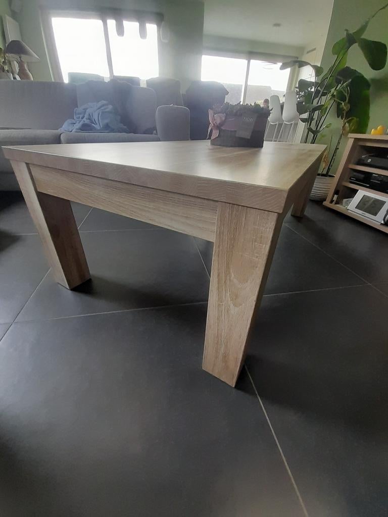 salontafel rechthoekig, Ophalen, Gebruikt, 100 tot 150 cm, 50 tot 100 cm