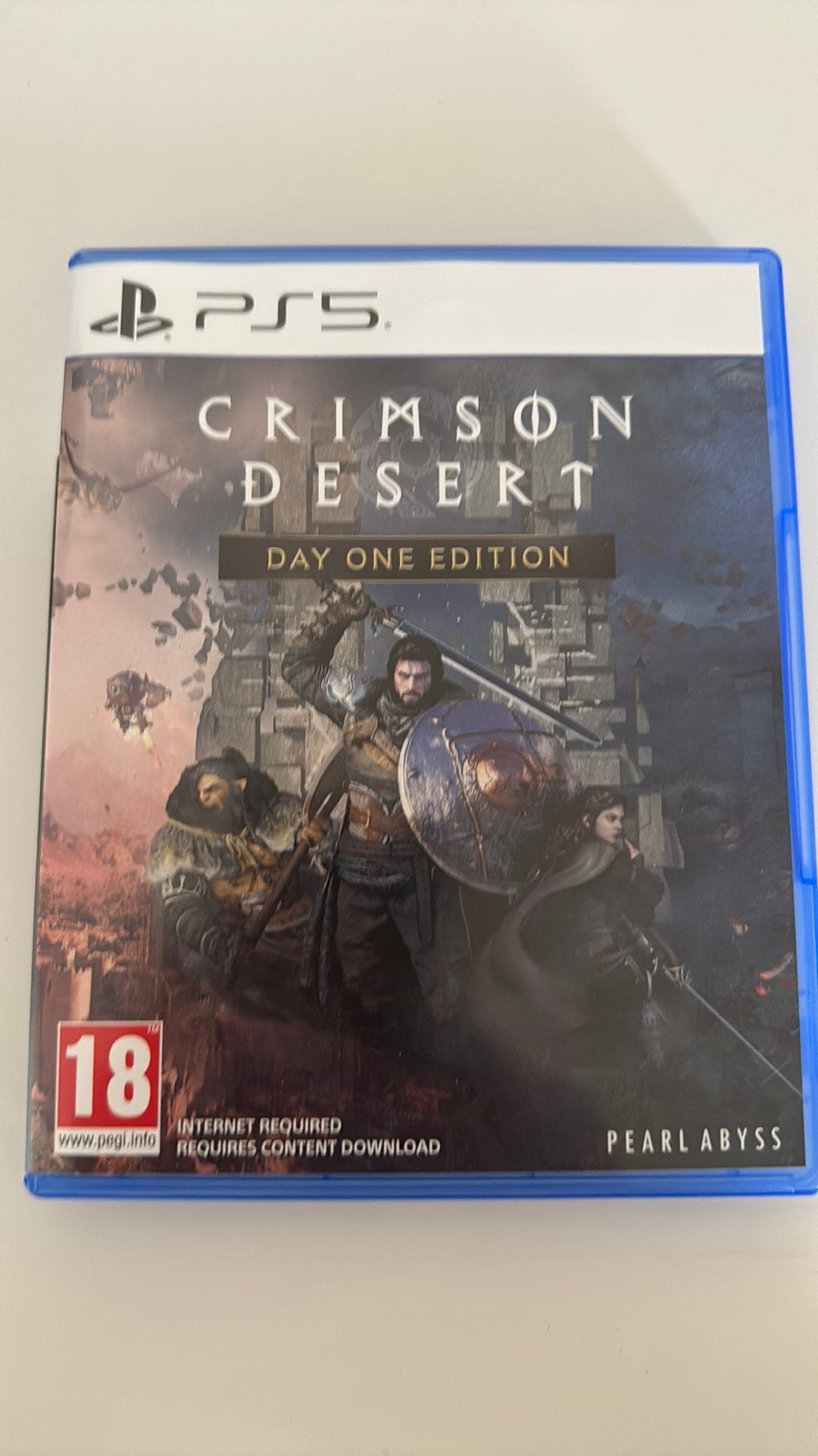 Crimson Desert day one edition ps5 NIEUW, Consoles de jeu & Jeux vidéo, Jeux | Sony PlayStation 5, Enlèvement, Neuf