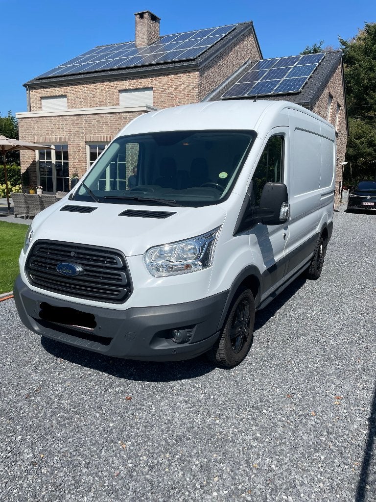 Ford Transit 2.0 TDCi 2T Bestelwagen Trend, Auto's, Voorwielaandrijving, Stof, 1995 cc, Wit