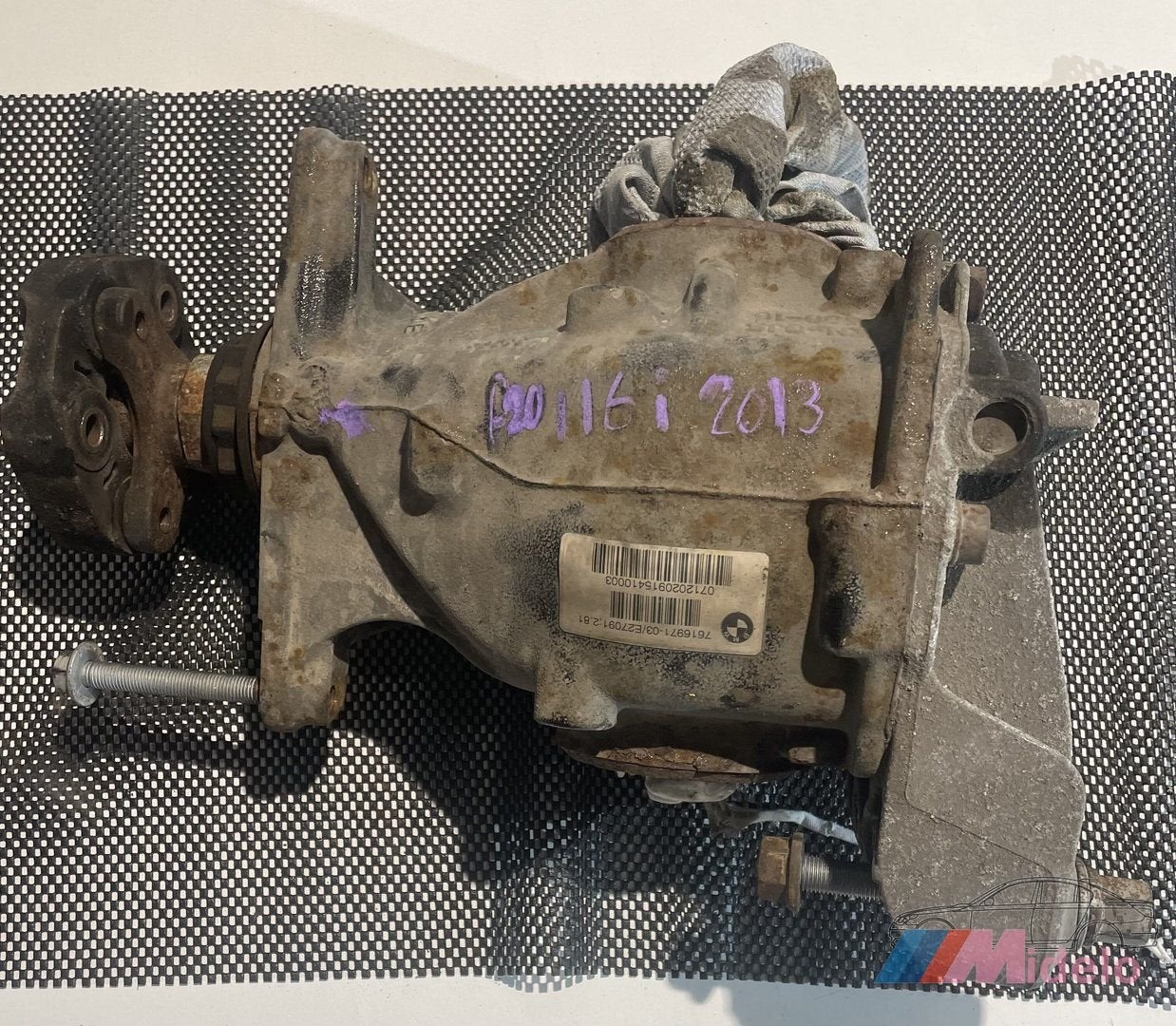 BMW F20 DIFFERENTIEEL 7616971-03 E27091;2.81, Gebruikt, -, -, Ophalen of Verzenden