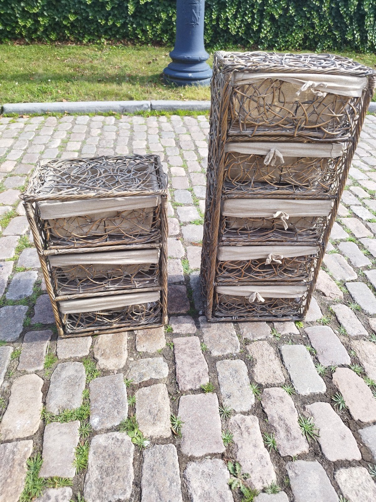 rotan ladekastjes, Ophalen, Gebruikt, Overige houtsoorten