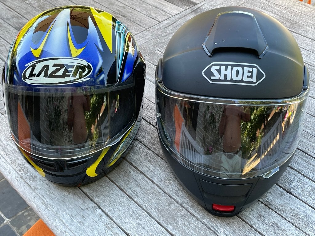 Shoei neotec - Lazer, Motoren, Kleding | Motorhelmen, Ophalen, Dames, XL, Integraalhelm