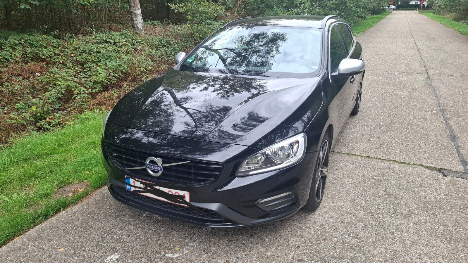 volvo V60 D2 R-line, zwart, Autos, Cuir et Alcantara, Achat, Euro 6, Noir
