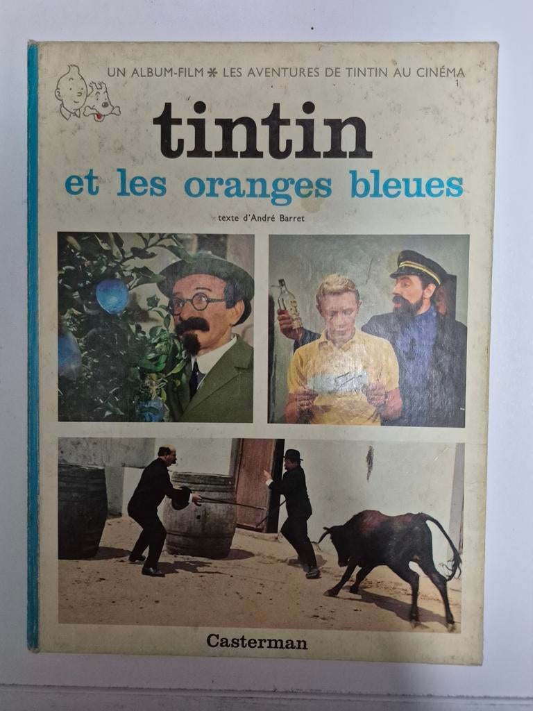 Tintin et les oranges bleues, Enlèvement
