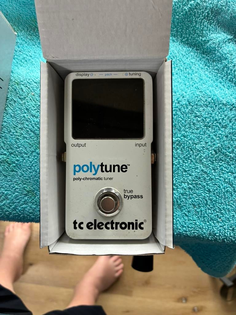Accordeur tc electronics polytune, Muziek en Instrumenten, Effecten, Ophalen of Verzenden, Zo goed als nieuw