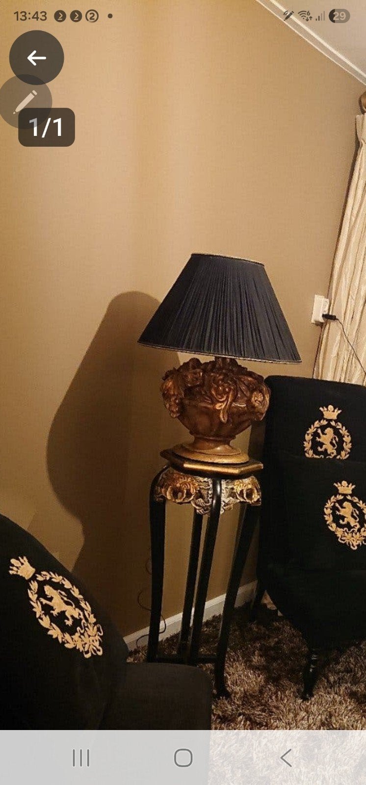 Lampe de table Maison Sucre, Enlèvement