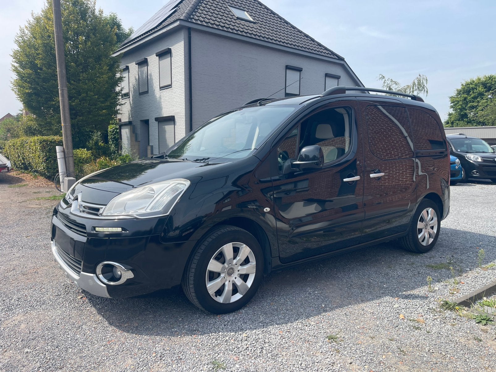 Citroen Beringo 1.6i Benzine Multispace,Airco,Sensoren,..., Auto's, Euro 5, Monovolume, 72 kW, Zwart