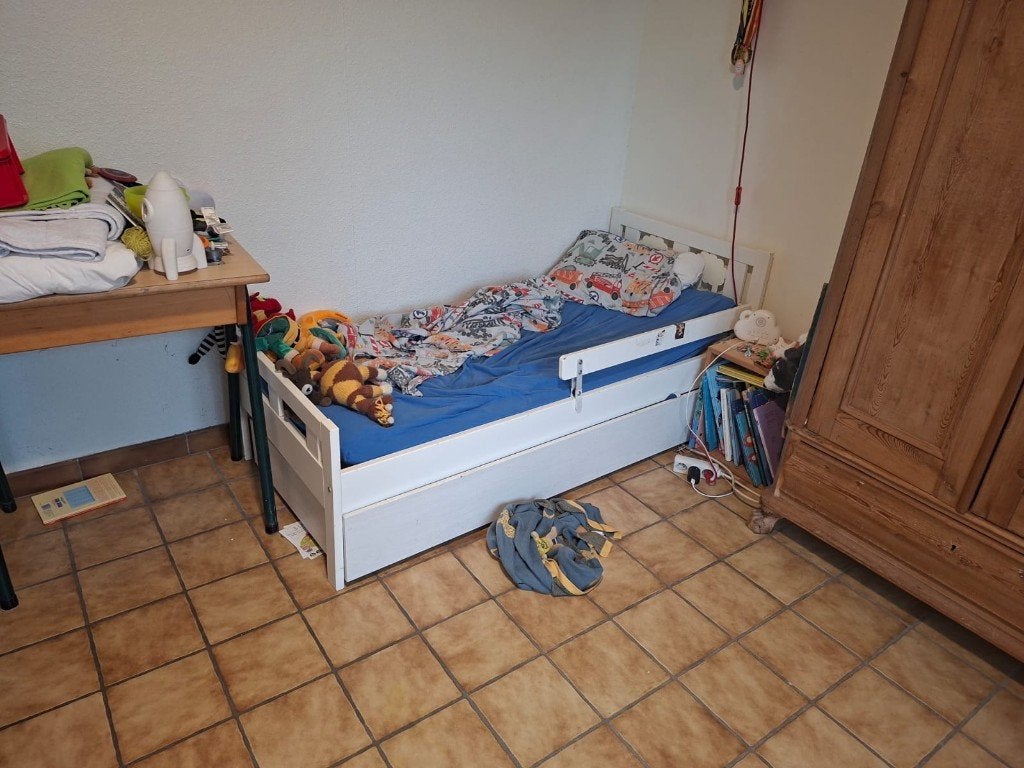 Peuterbed, Ophalen, Gebruikt, 70 tot 85 cm, Lattenbodem