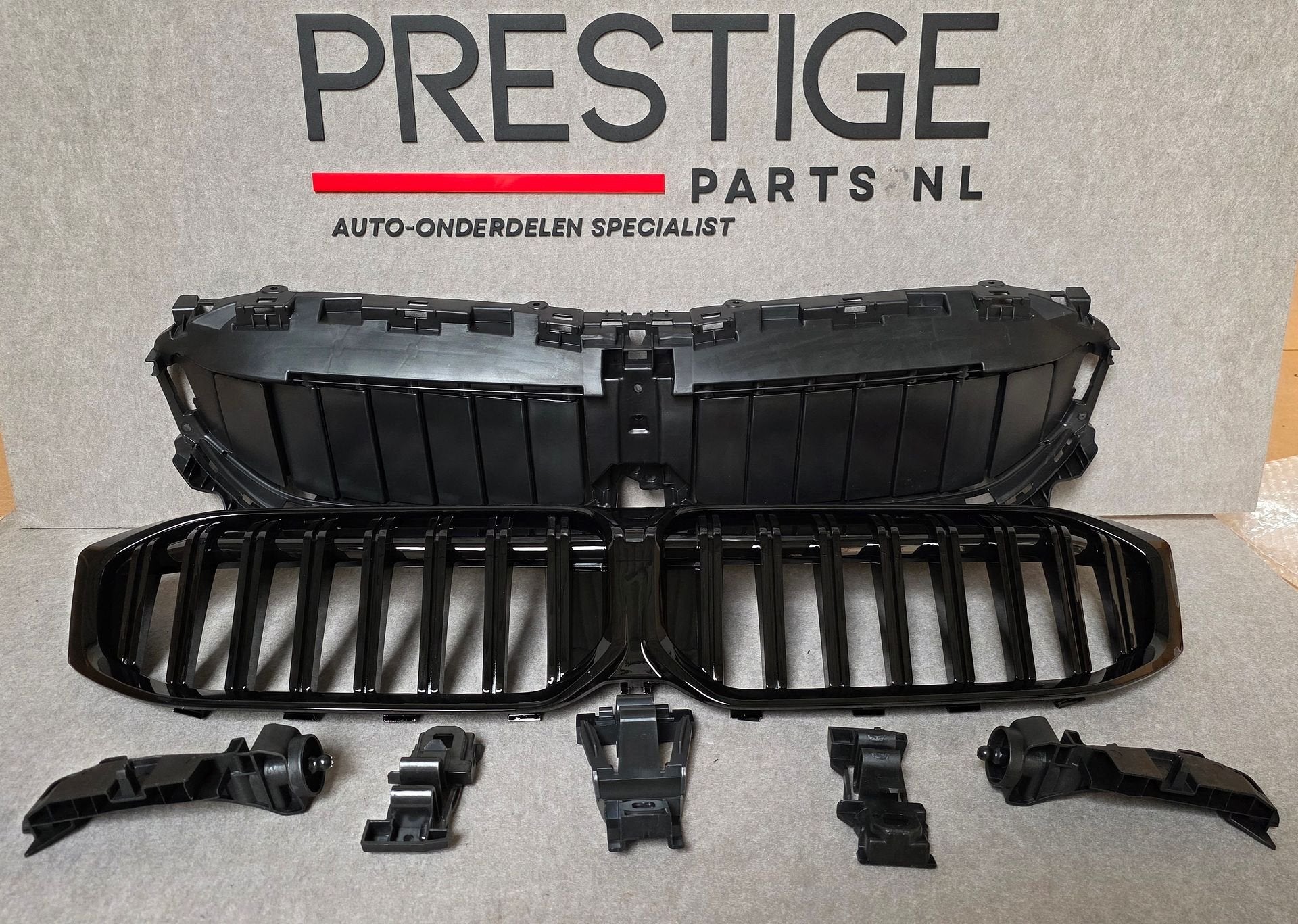 Grille BMW 3 Serie G20 G21 LCI Nieren Grill M Sport + Houder, -, Voor, Nieuw, Ophalen of Verzenden
