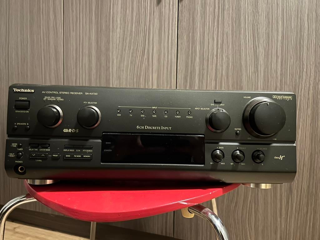 Versterker Technics, Audio, Tv en Foto, Versterkers en Ontvangers, Gebruikt, 120 watt of meer, Stereo, Ophalen