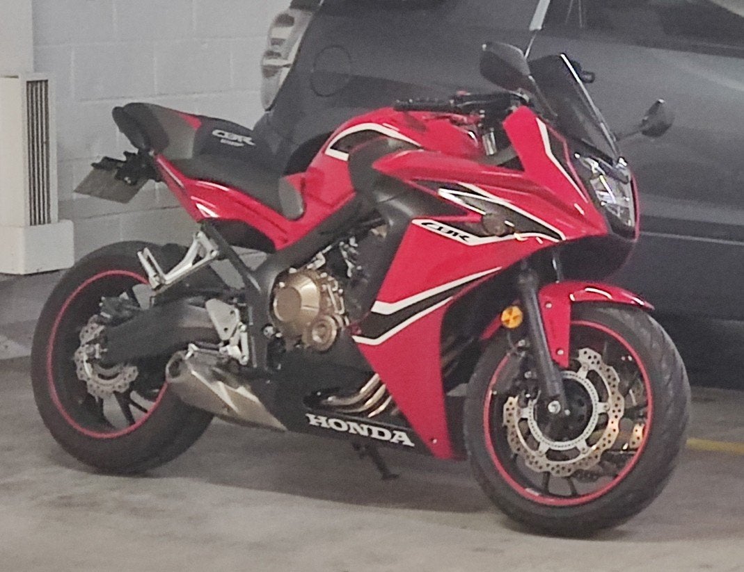 Honda CBR 650 FA 2018, Ophalen