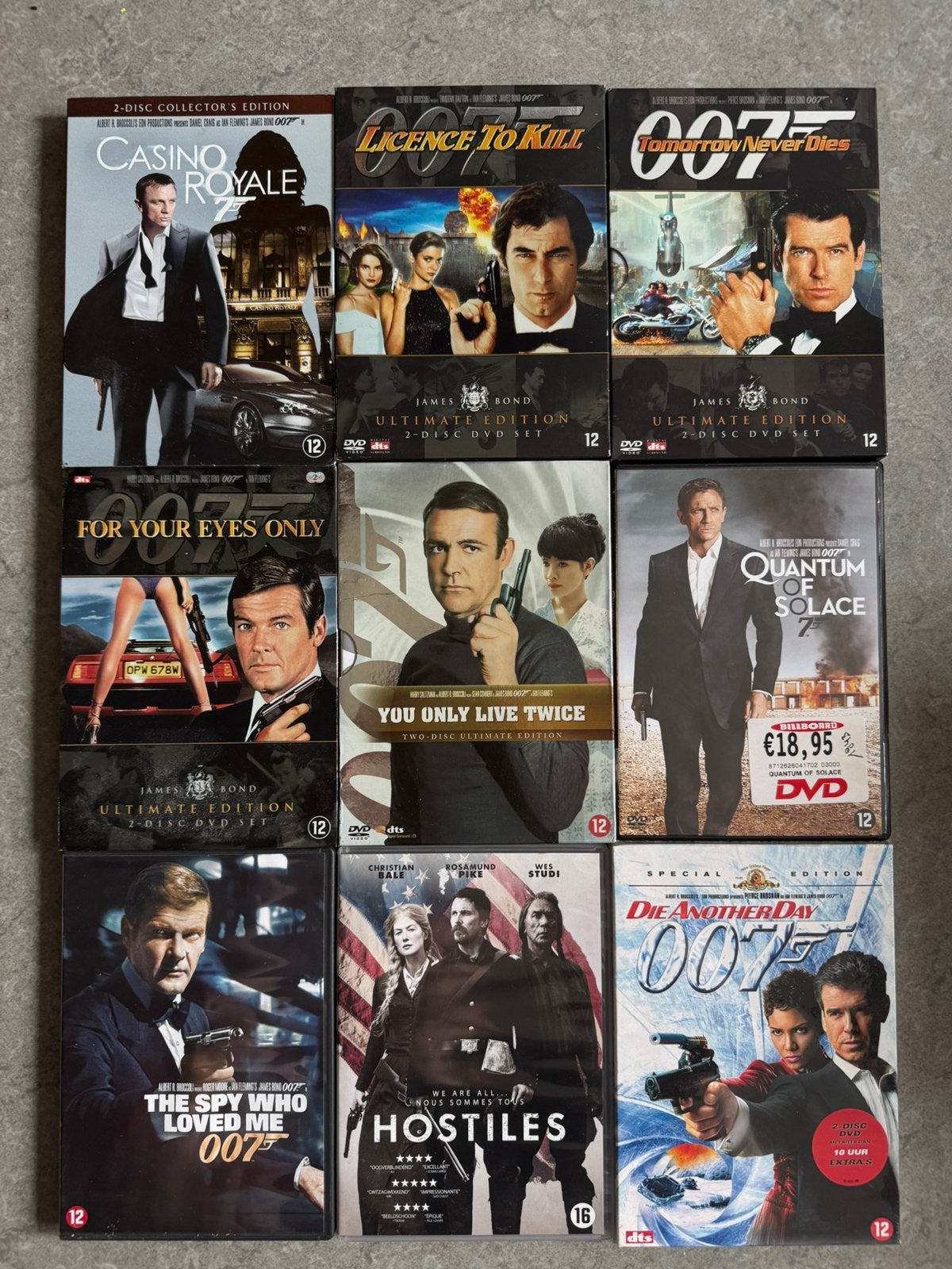 216 DVD’s (ook per stuk te koop), Ophalen of Verzenden