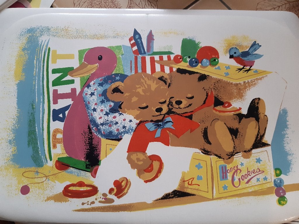 Set de table pour enfants, Maison & Meubles, Plastique, 30 cm, Enlèvement, Set de table