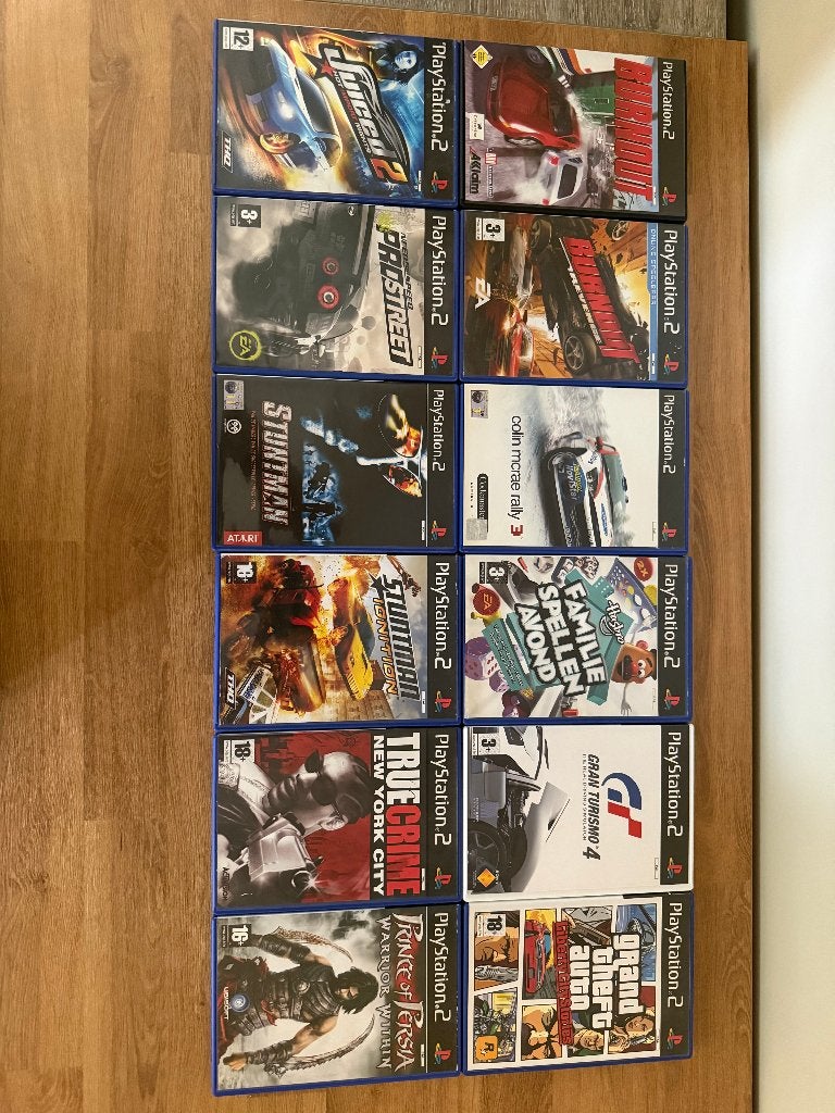 Playstation 2 games, Enlèvement ou Envoi, Utilisé