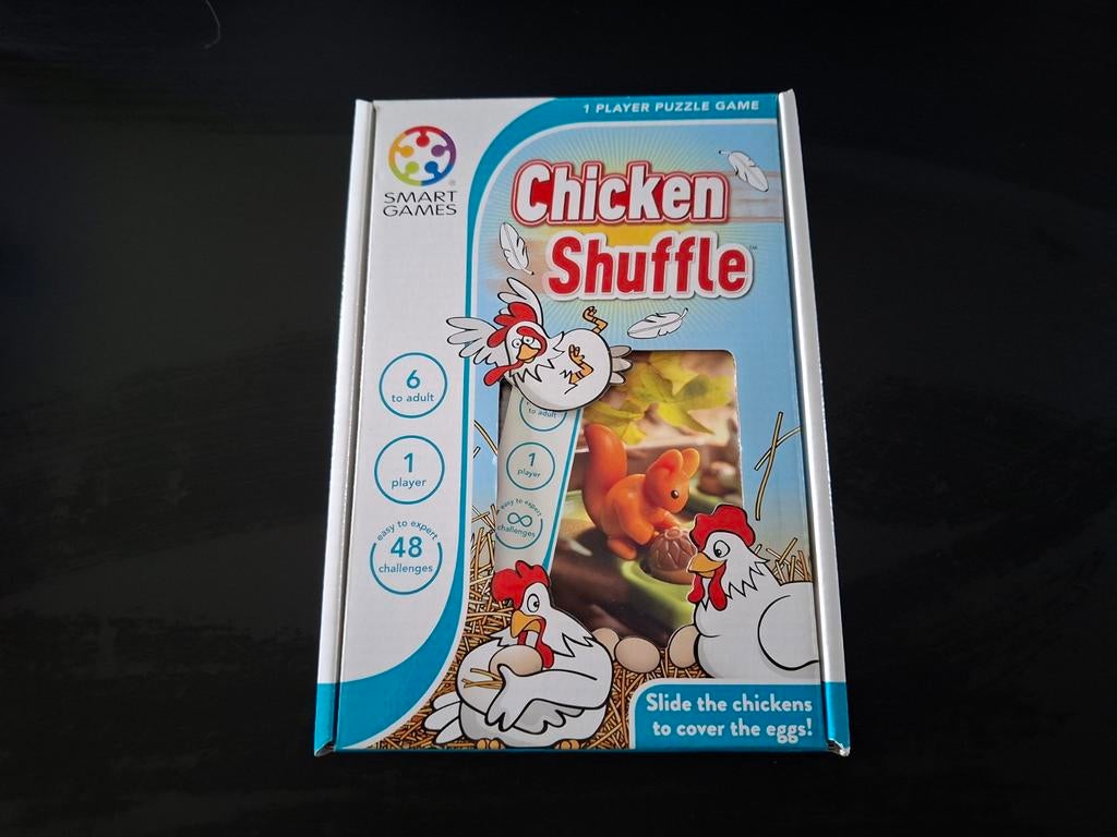 Smart games chicken shuffle, Ophalen