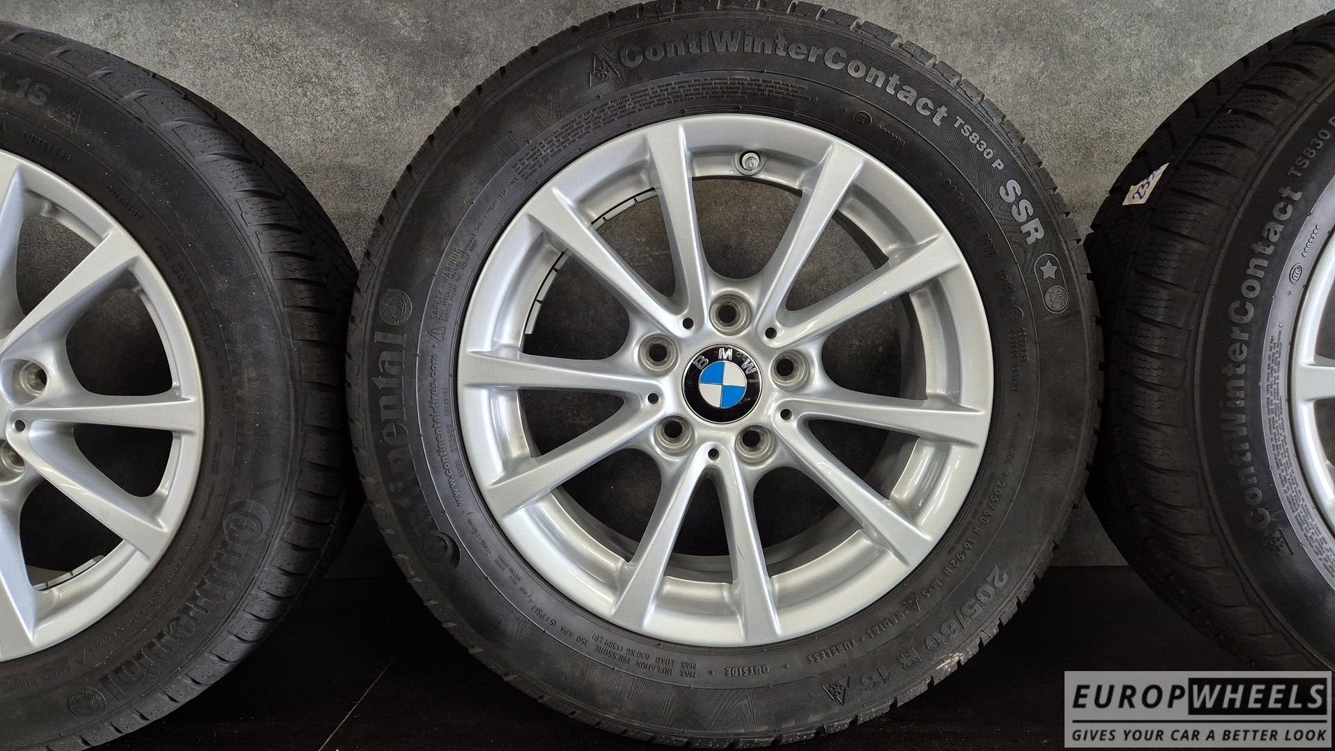 16 inch BMW velgen 1 F20 F21 winterbanden F22 F23 378 E87, Auto-onderdelen, Gebruikt, -, Banden en Velgen, -