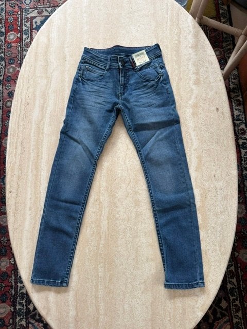 Nieuwe blauwe jeansbroek Retour - maat 134 (nr5093), Kinderen en Baby's, Kinderkleding | Maat 134, Broek, RETOUR, Nieuw, Ophalen of Verzenden