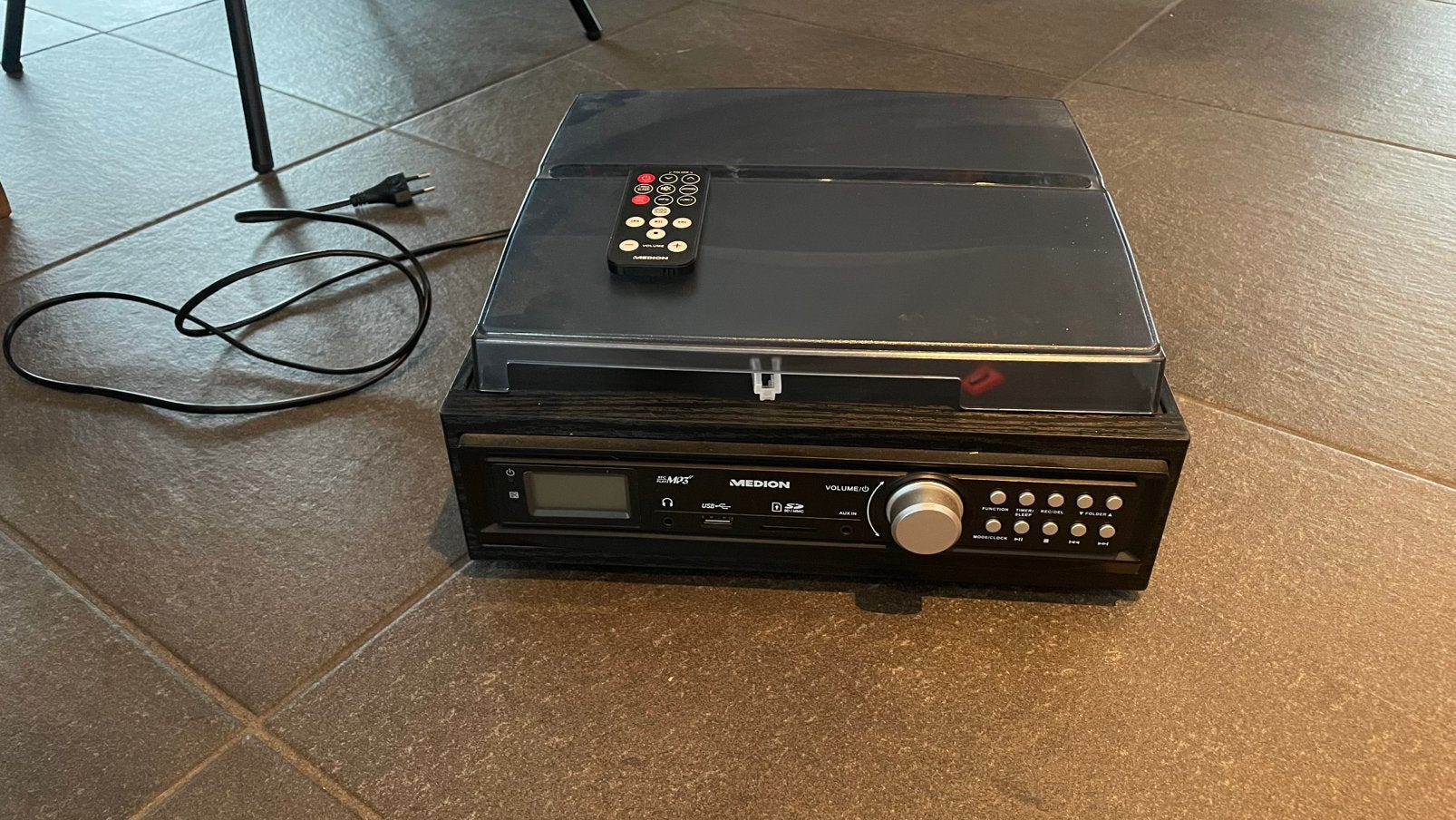 Medion platenspeler, cassetespeler en digitaliseren, TV, Hi-fi & Vidéo, Tourne-disques, Autres marques, Tourne-disque, Enlèvement