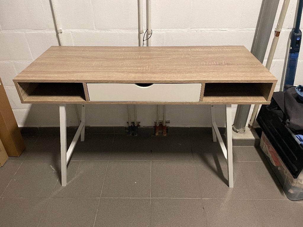 Bureau, Maison & Meubles, Bureaux, 120 cm, 48 cm, Avec tiroirs, Comme neuf