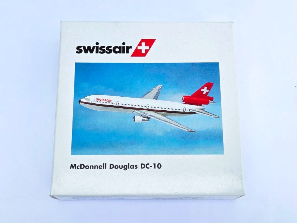 McDonnell Douglas DC-10-30 Swissair., Hobby & Loisirs créatifs, Modélisme | Avions & Hélicoptères, Enlèvement ou Envoi