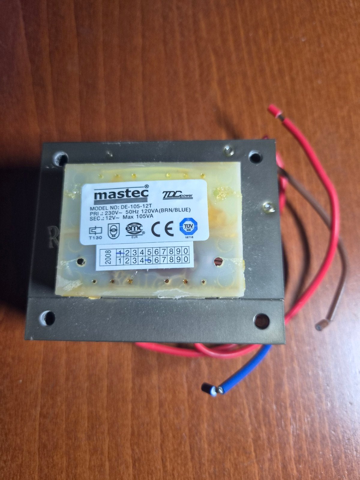 bloktransfo transformator 12V 105VA Massive, Ophalen, Nieuw, Overige merken