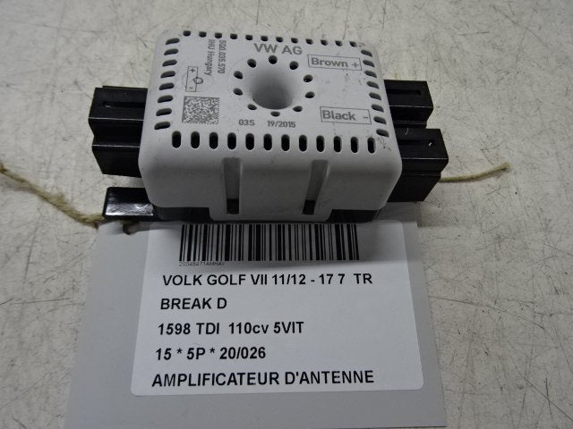 ANTENNE VERSTERKER Golf VII Variant (AUVV) (5Q0035570), Gebruikt, Volkswagen