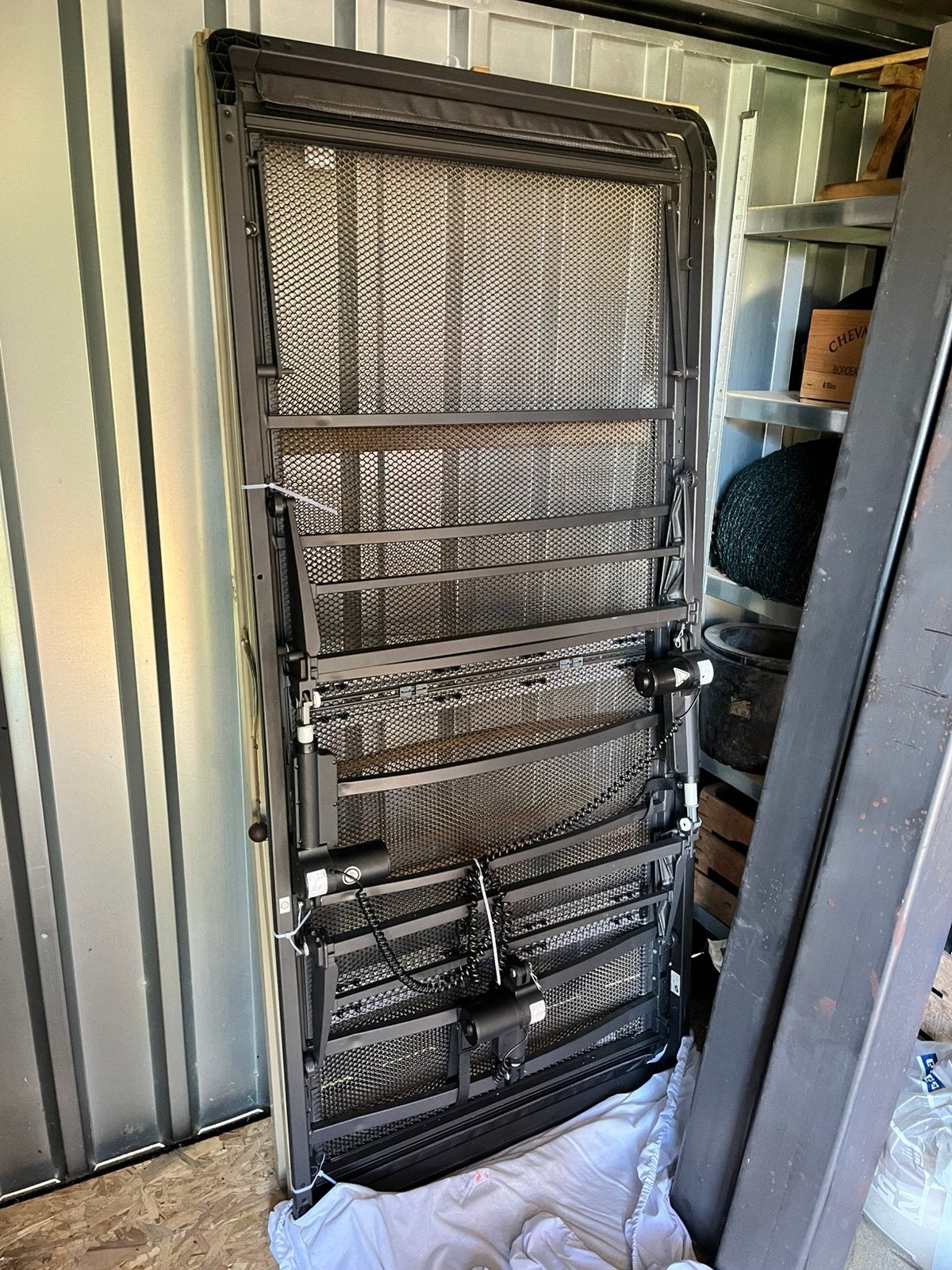 Auping Spiraalbodem 90x200 3 motorig, Huis en Inrichting, Ophalen, Zo goed als nieuw, Bedbodem