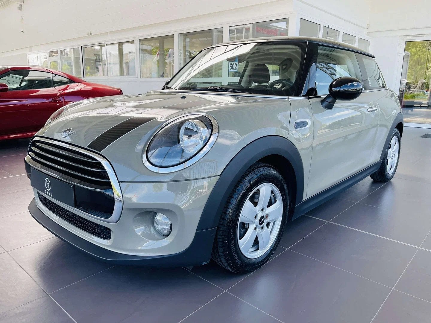MINI Cooper 1.5i * GARANTIE + GPS + CLIM DIGI *, Autos, 100 kW, Argent ou Gris, Euro 6, Entreprise