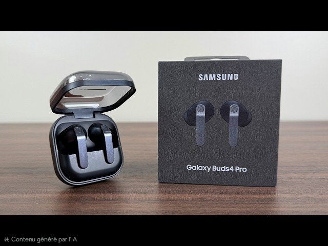 Écouteurs Samsung Buds 4 Pro FACTURE, Télécoms, Enlèvement, Noir, Bluetooth, Samsung