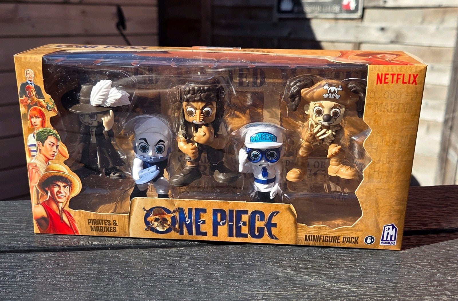 One Piece Netflix Mini Figure Pack 6 Figurines Pirate Marine, Enlèvement, Neuf
