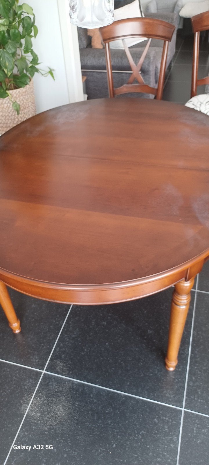 Volledig eetplaats, Ophalen, Gebruikt, Notelaar, klassiek, 4 tot 6 stoelen
