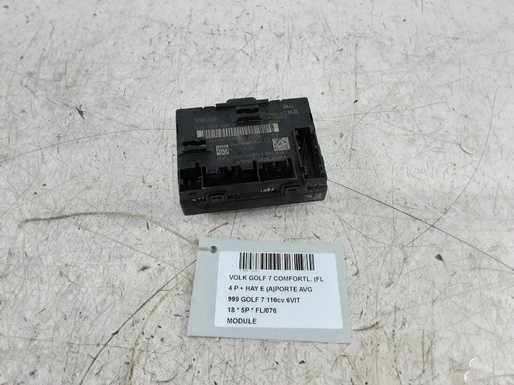 UNITE ELECTRONIQUE Volkswagen Golf VII (AUA) (5Q0959593E), Volkswagen, Mevr. I. Hauben, Utilisé, Rue de l'Espoir 34 34
4030  GRIVEGNÉE, BE