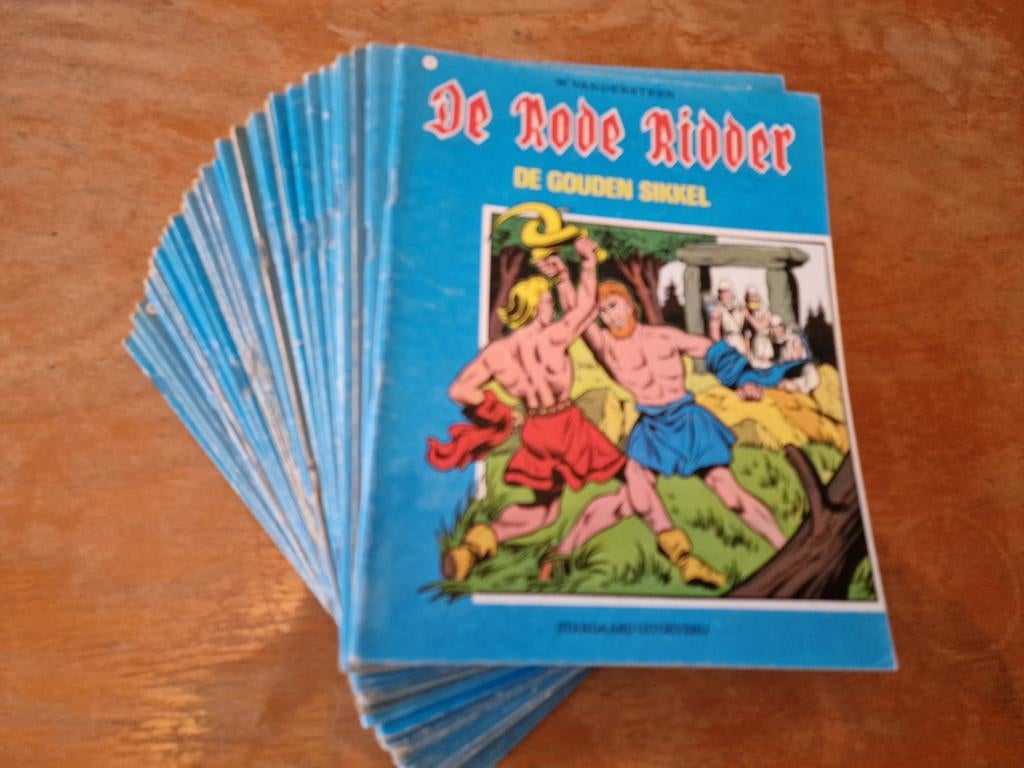 De Rode Ridder, 31 oude strips in zeer goede staat, Boeken, Stripverhalen, Ophalen of Verzenden