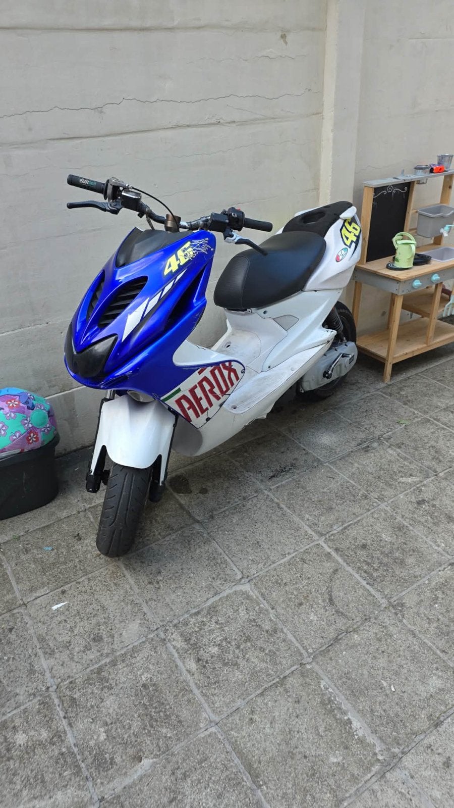 Mbk nitropapier en sleutelklasse, Fietsen en Brommers, Scooters | Yamaha, Ophalen, Zo goed als nieuw