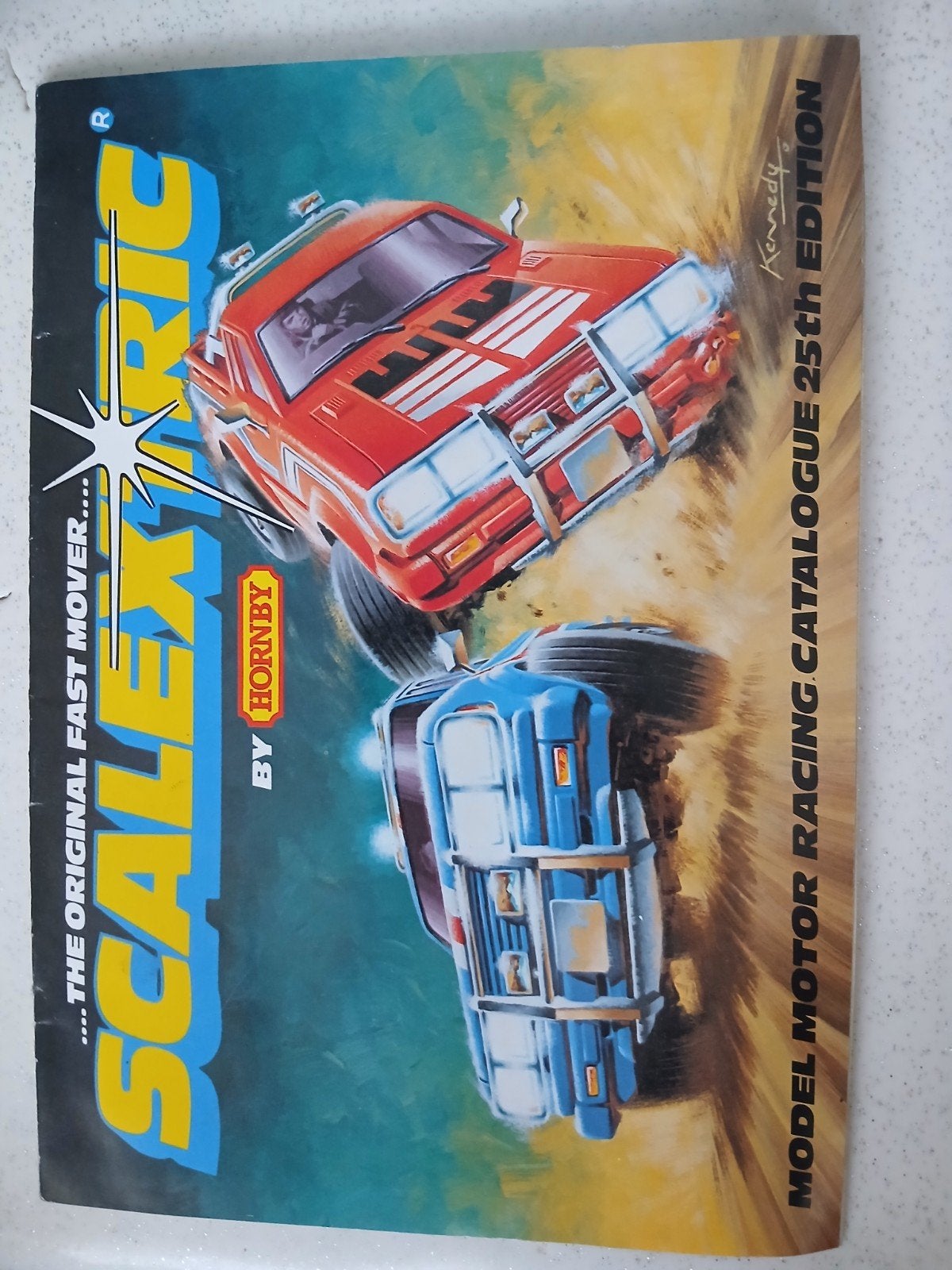 catalogue scalextric 1984, Enlèvement