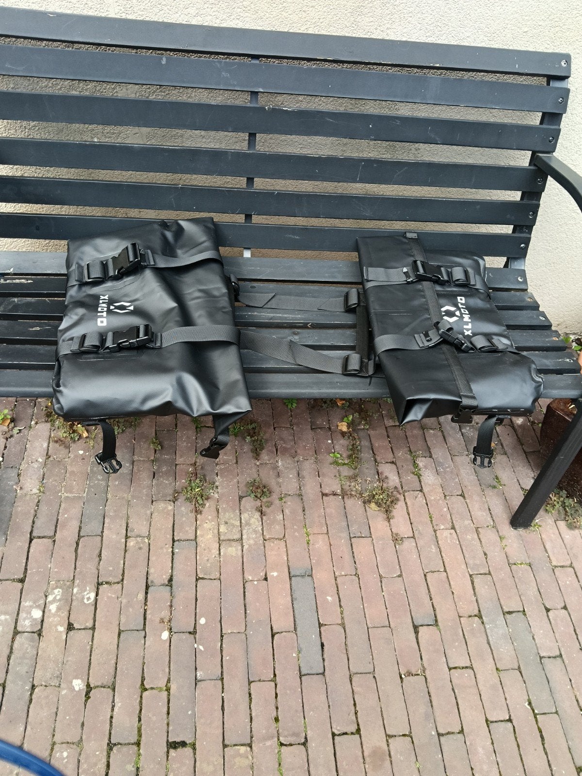 Nieuwe zadeltassenset, Ophalen