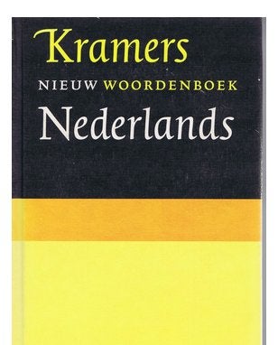 dictionnaire néerlandais (1990) Kramers nieuw woordenboek, Livres, Dictionnaires, Enlèvement ou Envoi, Néerlandais, Utilisé, Kramers