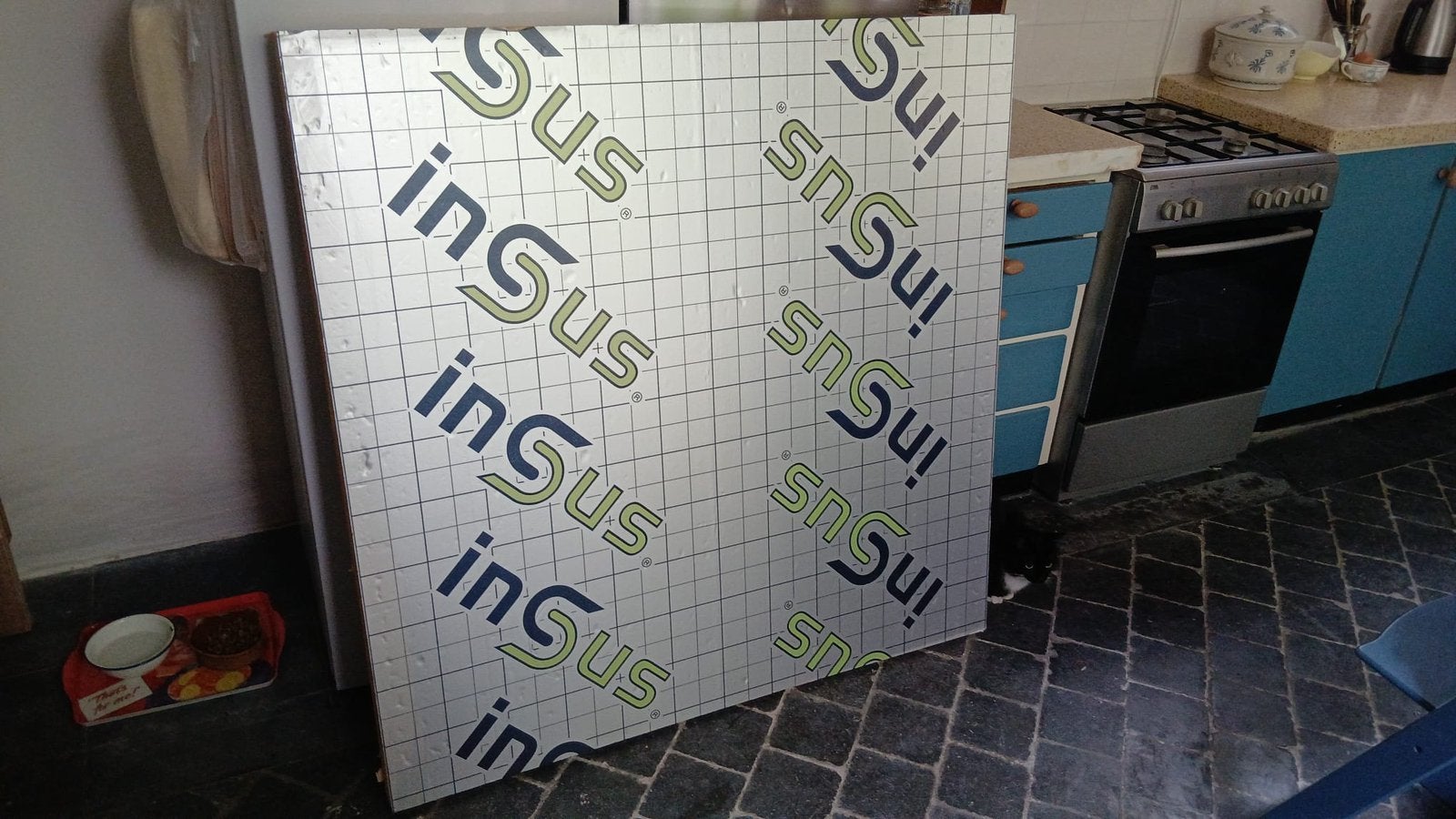Isolatieplaten PIR afschot Insus, Doe-het-zelf en Bouw, Isolatie en Afdichting, 4 tot 8 cm, Zo goed als nieuw, Hardschuim (Pir)