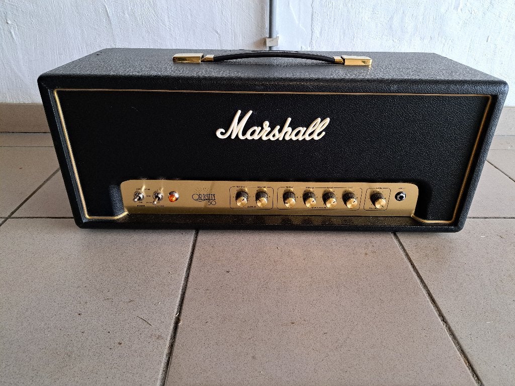 Tête Marshall Origin 50 W, Musique & Instruments, Enlèvement, Utilisé, Guitare, 50 à 100 watts