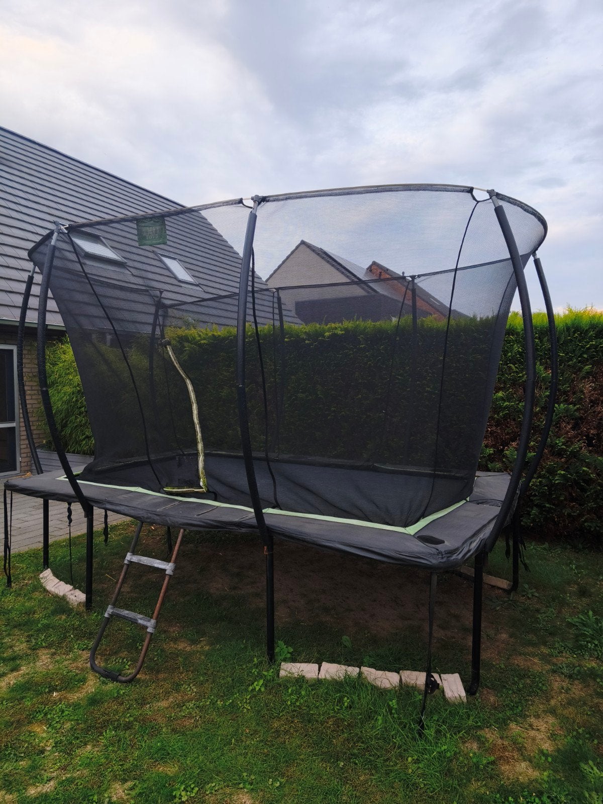 Grote trampoline, Ophalen, Gebruikt