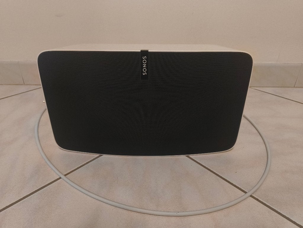Sonos Five - Blanche, Informatique & Logiciels, Enceintes Pc, Enlèvement ou Envoi, Comme neuf, Sonos
