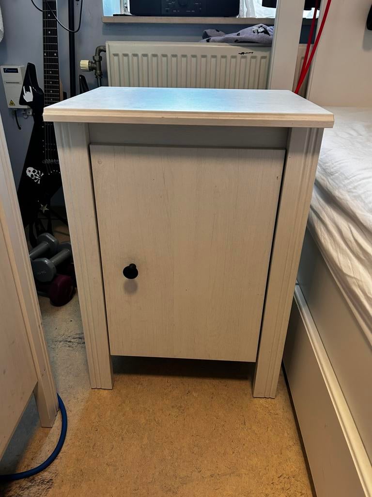 Ikea BRUSALI nachtkastje wit, Huis en Inrichting, Ophalen, Gebruikt