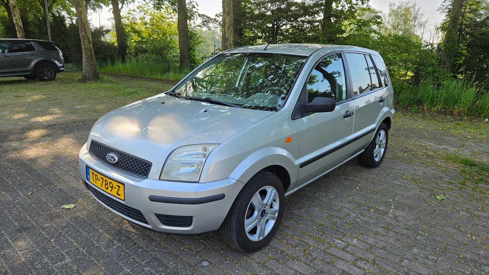Ford Fusion 1.4 16V 2005 Grijs, Voorwielaandrijving, Stof, Stadsauto, 1034 kg